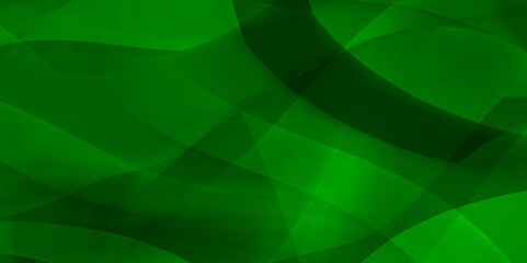 Modern seamless green abstract Background with Green Gradient Waves, Abstract green color gradient waves curved line geometric vector background, Dynamic banner background with soft green lines.