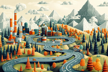 A Tapestry of Harmony: Nurturing Earth's Embrace - Generative AI