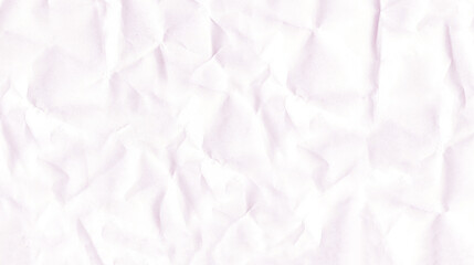The background texture of old crumpled white paper