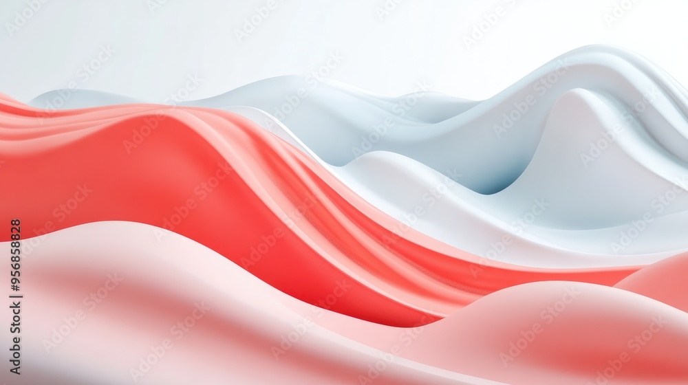 Aufkleber 3d rendering of a simple hand drawn background illustration suitable for websites print materials ba