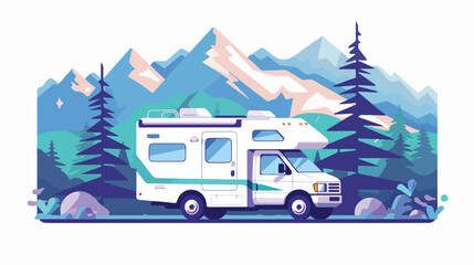 Vehicles Types Concept Minimalistic Icon