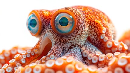 Octopus Closeup: A Stunning View of a Cephalopod