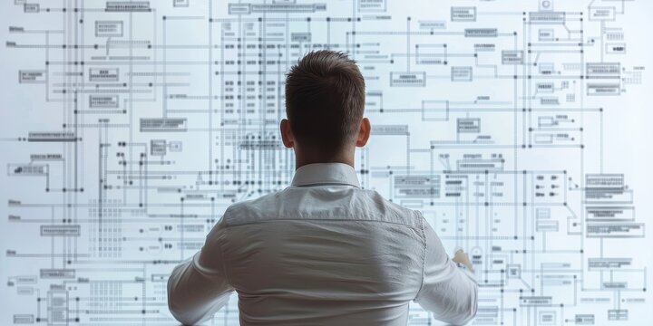 A data architect designing a schema diagram for a large-scale data warehouse, ensuring optimal data organization