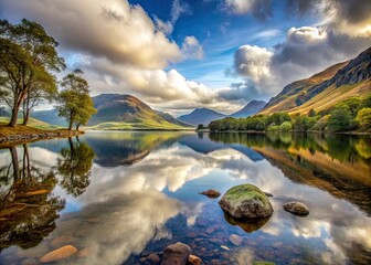 Calm Mystical Loch Waters