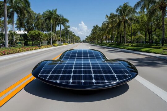 Photovoltaic cells, autonomous solar vehicles, self-sufficient machines use sunlight as their primary power source