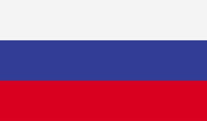 Illustration of Russia flag