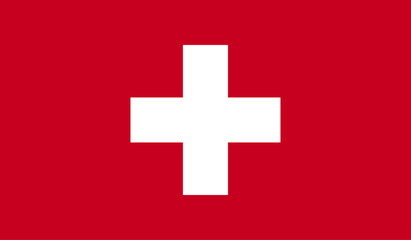 Illustration of Switzerland flag