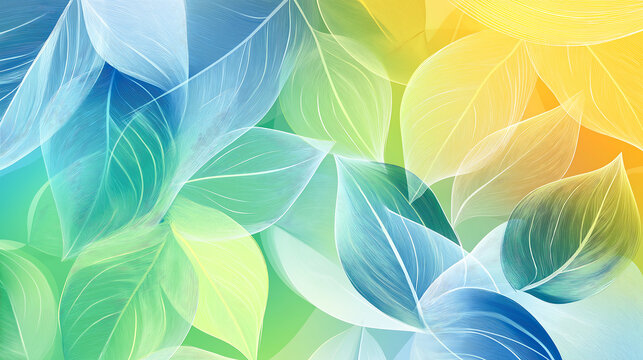 Abstract simply background with natural line arts summer theme, Abstract vector pattern, Abstract background texture for cards