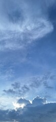 clouds in the sky