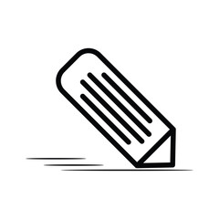 pencil line icon illustration writing and drawing