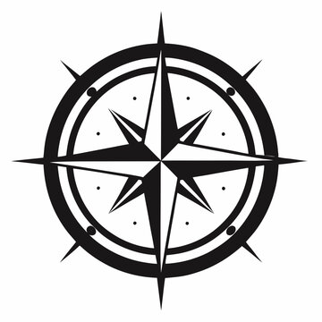 recommend clip art: Compasses Black silhouette