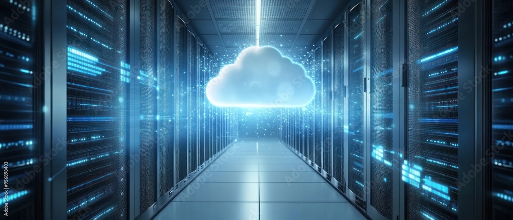 Poster cloud computing data center