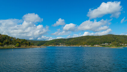 Edersee Hessen im Herbst