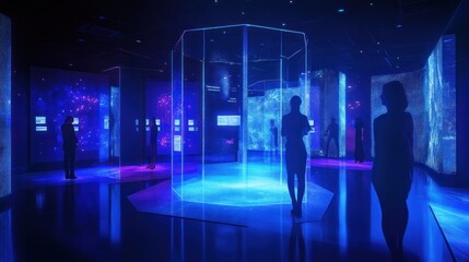 Interactive Digital Art Gallery