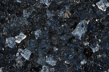 Flat lay top view texture of polished granite seamless pattern background