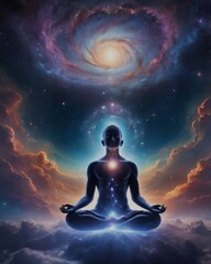 meditation in the sky