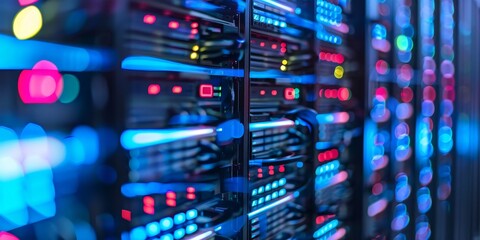 Naklejka premium A data warehouse architect planning data migration strategies for seamless transition and scalability