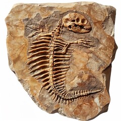 Fossil record, PNG file, isolated image isolated 
