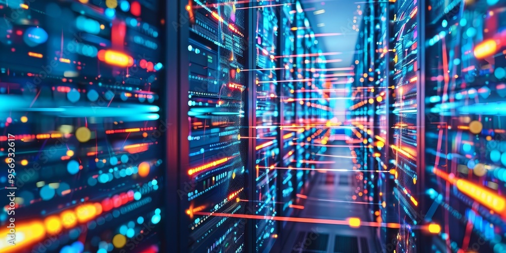 Poster a digital transformation concept with data warehouses as a cornerstone for organizational data strat