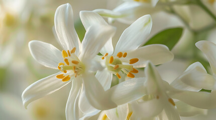 tropical flower neroli blossom