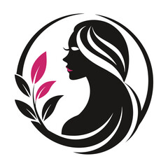 Beauty care logo design vector