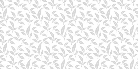 leaves vector pattern background. Green leaf seamless pattern. leaves pattern background. seamless patterns with green leaves.	
