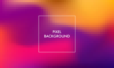 pixel gradient texture abstract background with colorful color