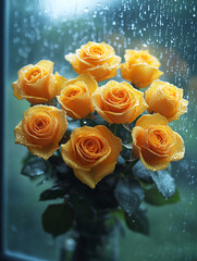 yellow roses