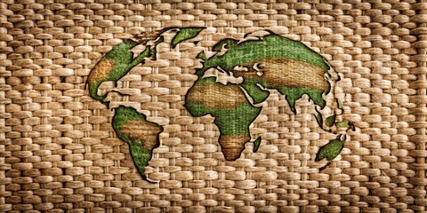 Rustic+Vintage+Earth+Organic+Woven