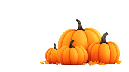 Obraz premium A vibrant collection of pumpkins stacked together, symbolizing the warmth of autumn and the harvest season.