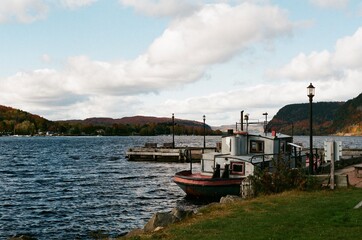 Fototapeta premium boats in the harbor