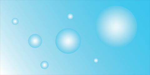 Abstract geometric background gradient soft light blue bokeh for Graphic Business background hitech technology digital design illustration web template background backdrop desktop wallpaper bubbles