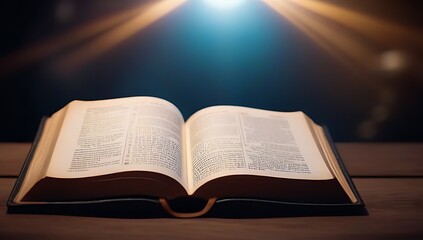 Fototapeta premium book with candle