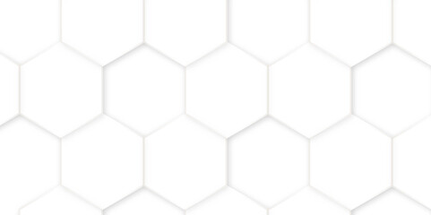 3d hexagonal structure futuristic white background and embossed hexagon abstract with hexagon background. honeycomb hexagonal background. Hexagon shape, white, shiny black. hexagon pattern shape.