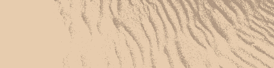 Vector sand texture. Sandy grains background for banner design, travel flyer, poster template. Color textured effect. Beach holiday backdrop. Monochrome pattern of seaside.