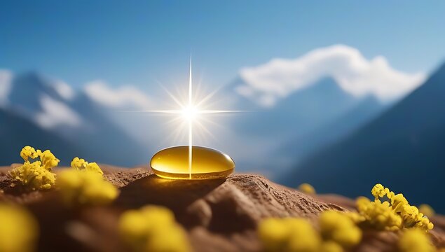 faith concept art illustrating parable mustard seed mountains moving faith small mustard seed emphasizing power belief
