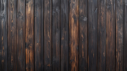 Obraz premium Wooden plank wall with textured