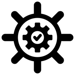 Obraz premium Control Icon