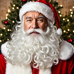 santa claus with gifts