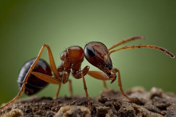 Fototapeta premium ant on the ground