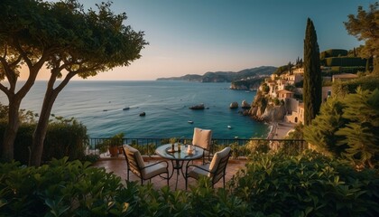 Fototapeta premium Romantic view of the sea