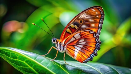 Close+up+of+a+butterfly+on+leaf