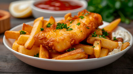 Classic Fish And Chips 