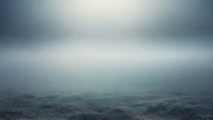 Obraz premium Dreamy foggy landscape in pastel colors