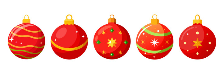 Christmas balls.