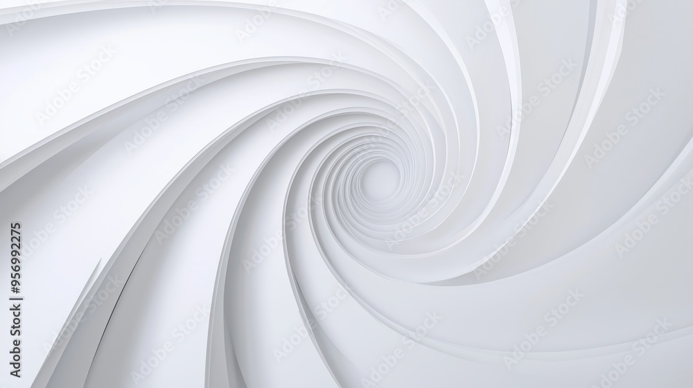 Aufkleber this 3d render features a white abstract geometric background, a minimalist flat lay, and a twisted 