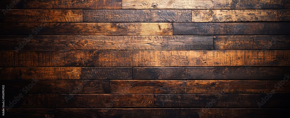 Poster a wooden texture or background is a concept for backgrounds and textures