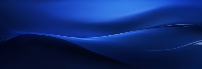 abstract blue background with smooth lines