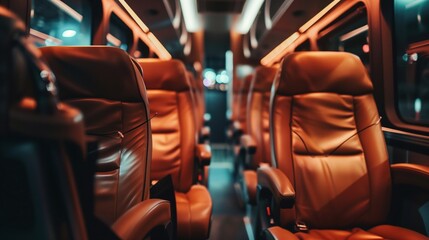 Luxurious Bus Interior Design
