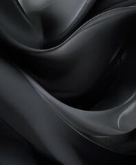 Fototapeta premium black silk fabric background